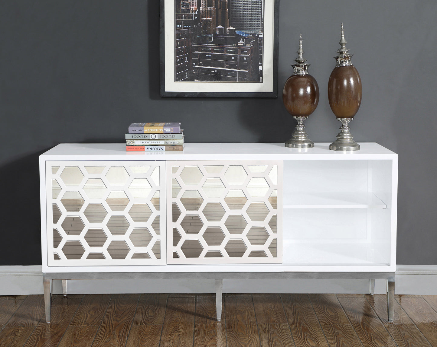 sage sideboard/buffet