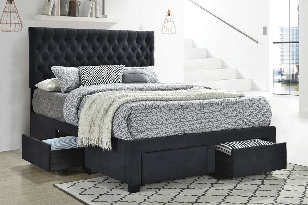 eastern king storage bed