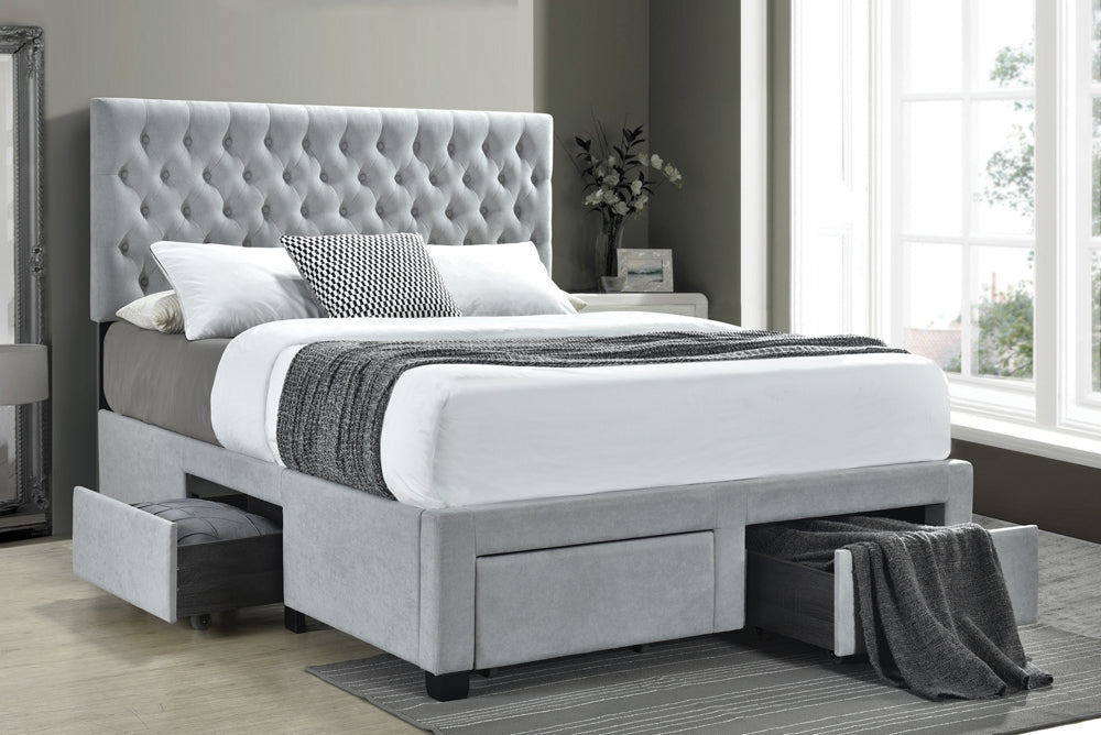 eastern king storage bed