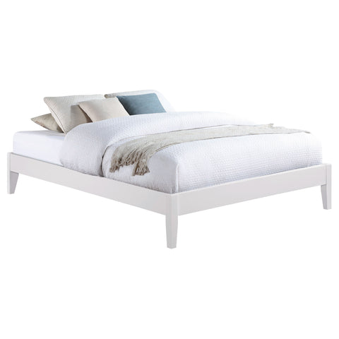Matyas Queen Universal Platform Bed WhiteWhite