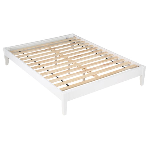 Matyas Queen Universal Platform Bed WhiteWhite
