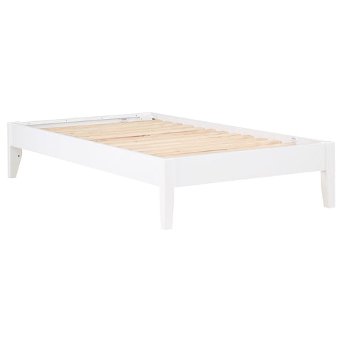 Matyas Twin Universal Platform Bed WhiteWhite