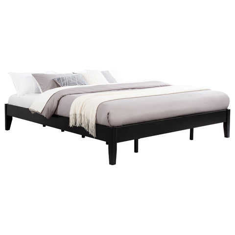 Matyas Eastern King Universal Platform Bed BlackBlack