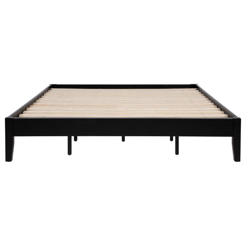 Matyas Eastern King Universal Platform Bed BlackBlack