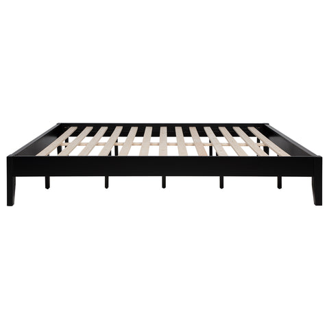 Matyas Eastern King Universal Platform Bed BlackBlack