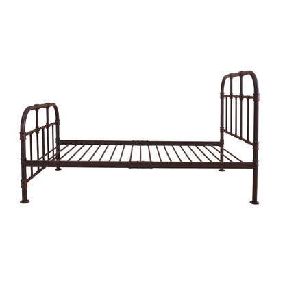 Becci Twin Bed, Sandy Gray Finish