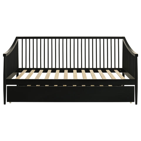 Bradley Windsor Twin Wood Daybed with Trundle Black