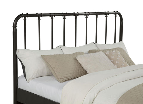 Devar All Wood Water Pipe Open Frame Eastern King Bed Dark Bronze