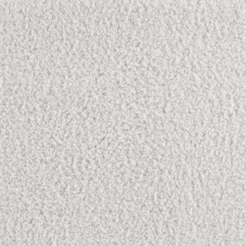 Aureo Boucle Upholstered Eastern King Platform Bed WhiteWhite