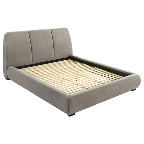 Butte 46-inch Upholstered California King Platform Bed Taupe