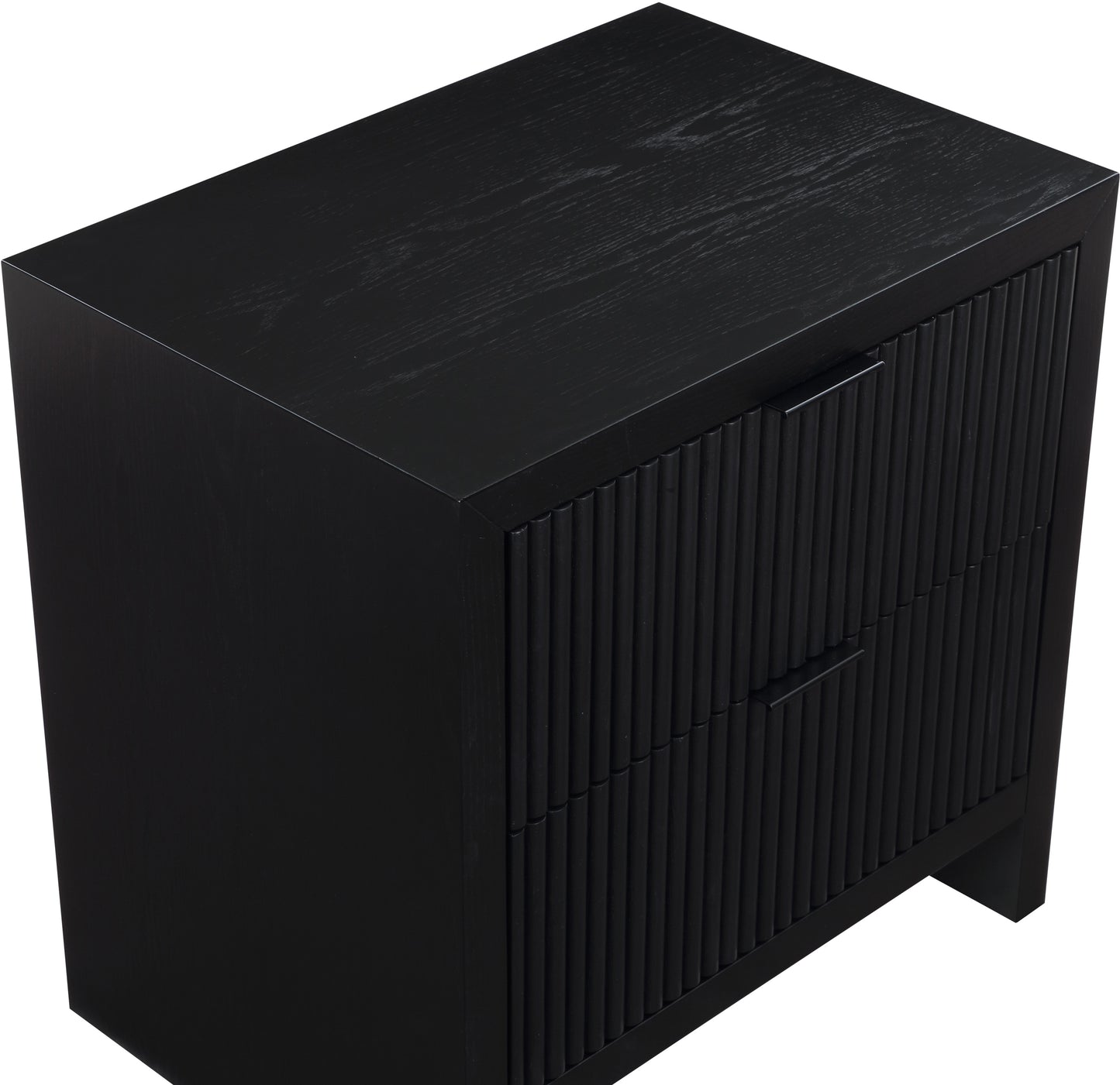 athena black night stand ns