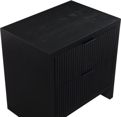 Athena Black Night Stand NS