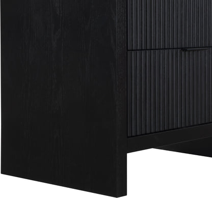 Athena Black Night Stand NS