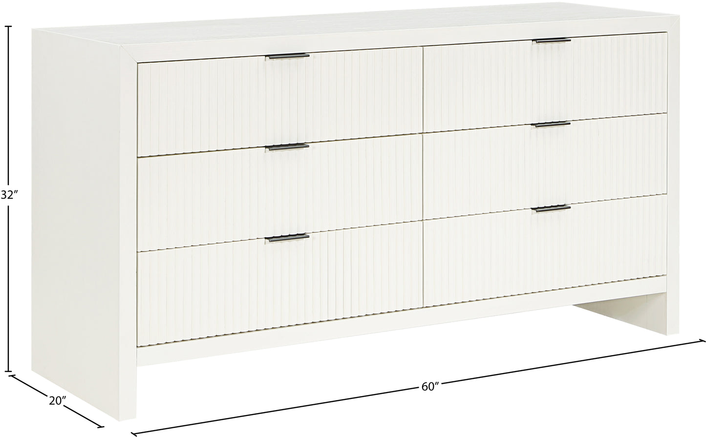 athena cream dresser d