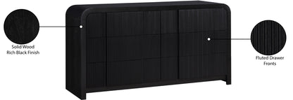 Carousel Black Dresser D