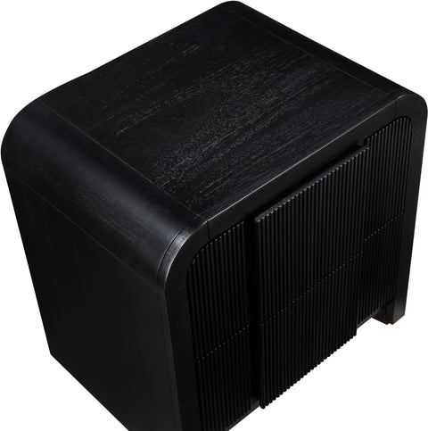 Carousel Black Night Stand NS