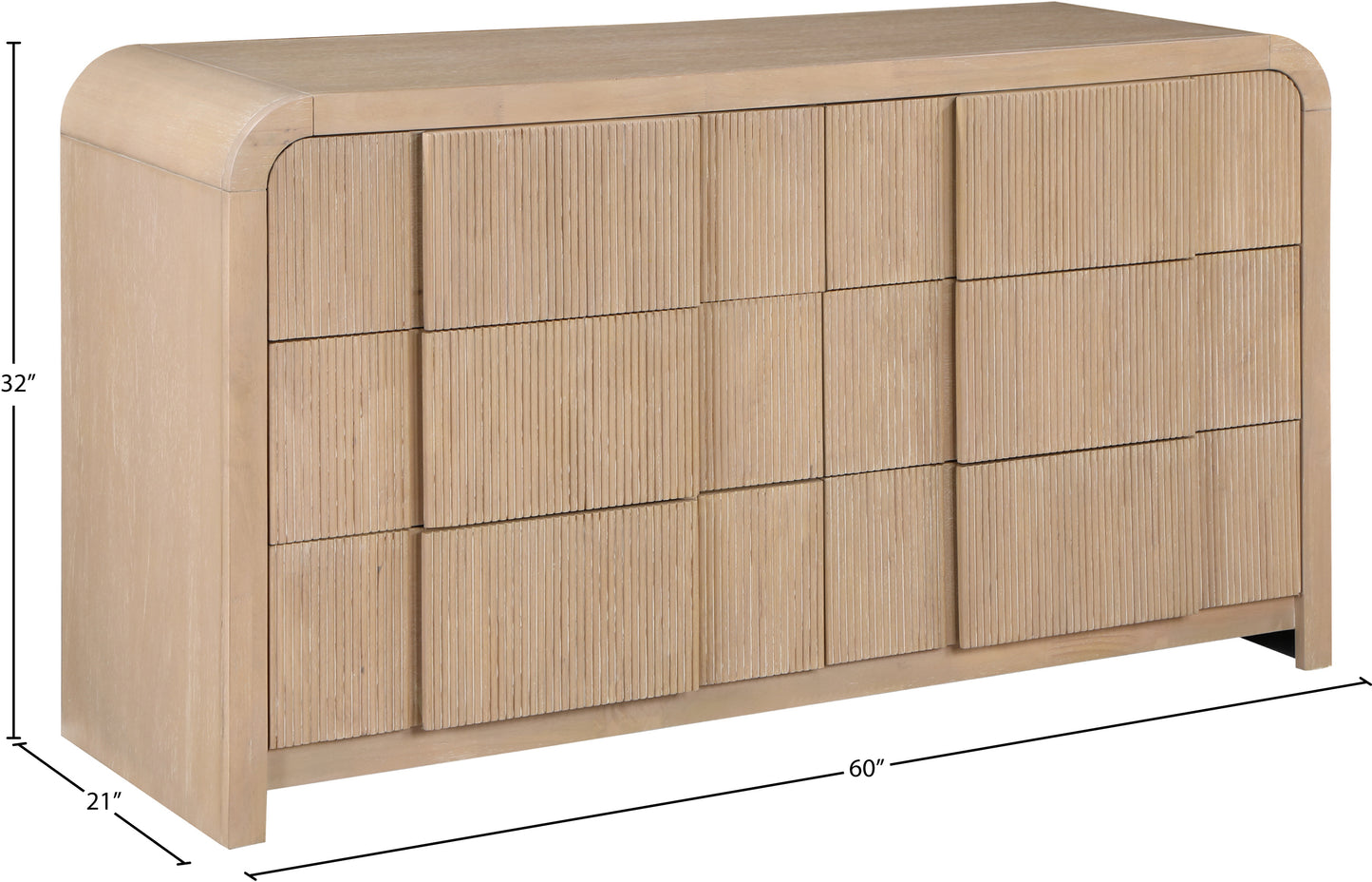 carousel natural dresser d