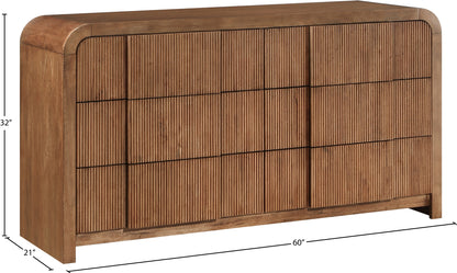 Carousel Walnut Dresser D