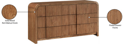 Carousel Walnut Dresser D