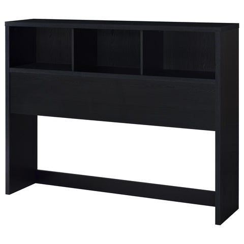 Jenna 3-piece Queen Bedroom Set Bookcase Headboard Black