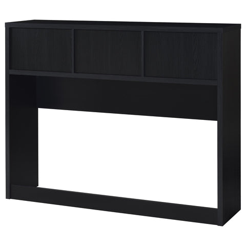 Jenna 3-piece Queen Bedroom Set Bookcase Headboard Black