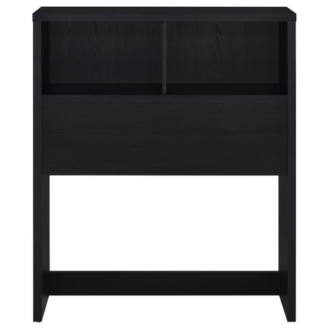 Jenna 3-piece Twin Bedroom Set Bookcase Headboard Black