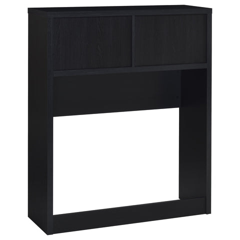 Jenna 3-piece Twin Bedroom Set Bookcase Headboard Black