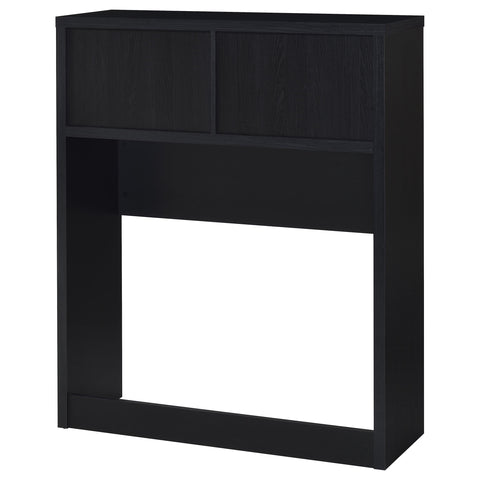 Jenna 3-piece Twin Bedroom Set Bookcase Headboard Black