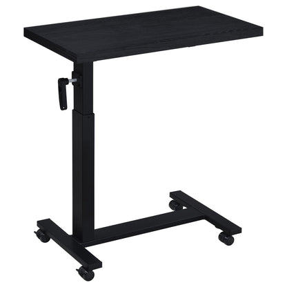 Elena Height Adjustable Mobile Bedroom C-Table Black
