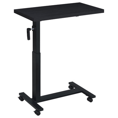 Elena Height Adjustable Mobile Bedroom C-Table Black