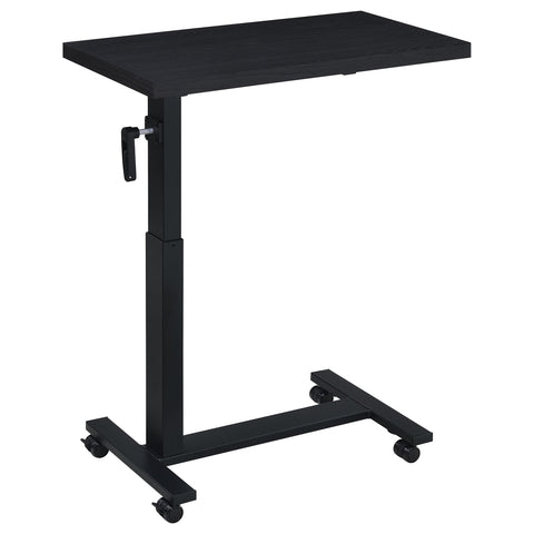 Elena Height Adjustable Mobile Bedroom C-Table Black