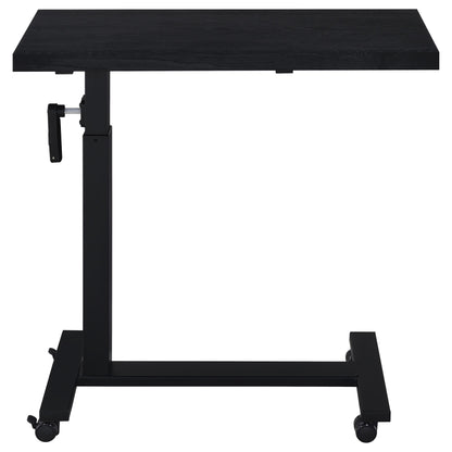 Elena Height Adjustable Mobile Bedroom C-Table Black