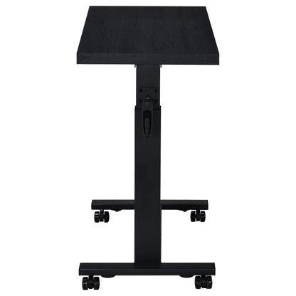 Elena Height Adjustable Mobile Bedroom C-Table Black