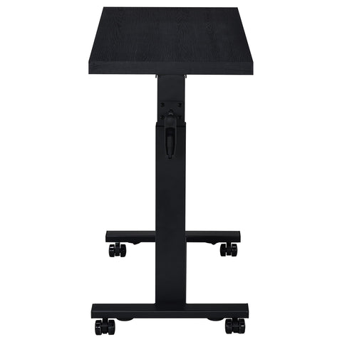 Elena Height Adjustable Mobile Bedroom C-Table Black