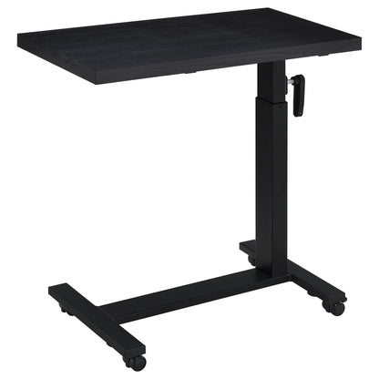 Elena Height Adjustable Mobile Bedroom C-Table Black