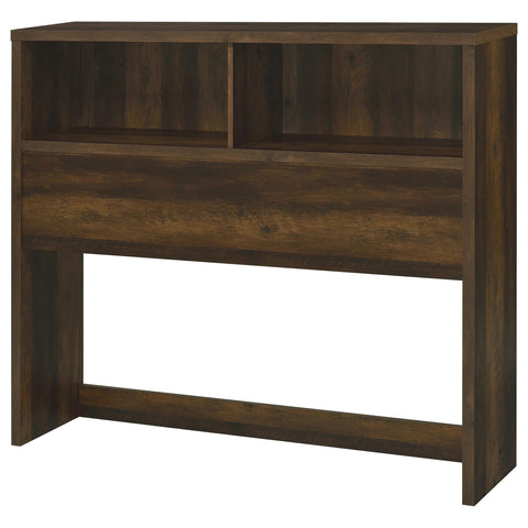 Elena 49-inch Full Bookcase Headboard Dark Pine