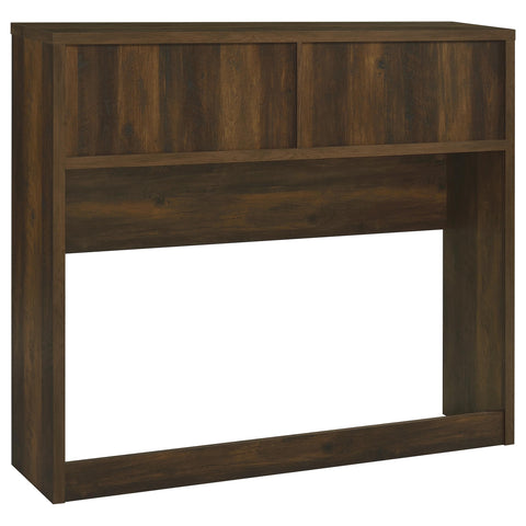 Elena 49-inch Full Bookcase Headboard Dark Pine