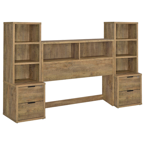 Jenna 3-piece Full Bedroom Set Bookcase Headboard Mango