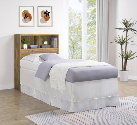 Elena 49-inch Twin Bookcase Headboard Mango