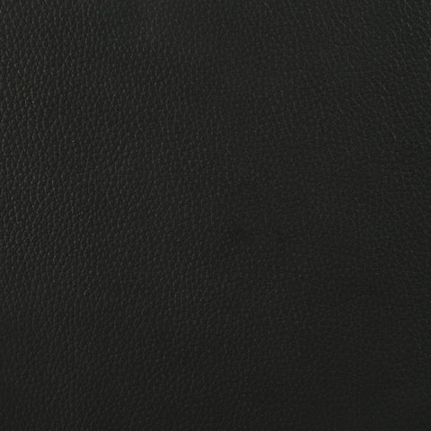 Danville Genuine Leather Eastern King Platform Bed Black