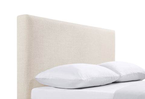 Flynn Upholstered King Panel Headboard SandSand