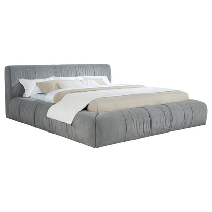 Jamestown Upholstered Eastern King Platform Bed GreyGrey
