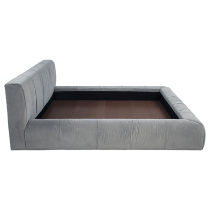 Jamestown Upholstered Eastern King Platform Bed GreyGrey