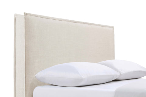 Ryder Upholstered King Panel Headboard SandSand