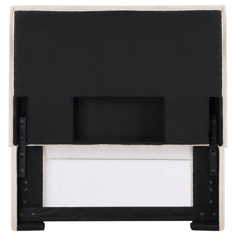 Ryder Upholstered Twin Panel Headboard SandSand