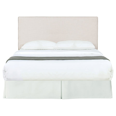 Rogen Upholstered Queen or Full Panel Headboard SandSand