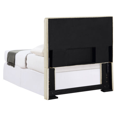 Rogen Upholstered Twin Panel Headboard SandSand