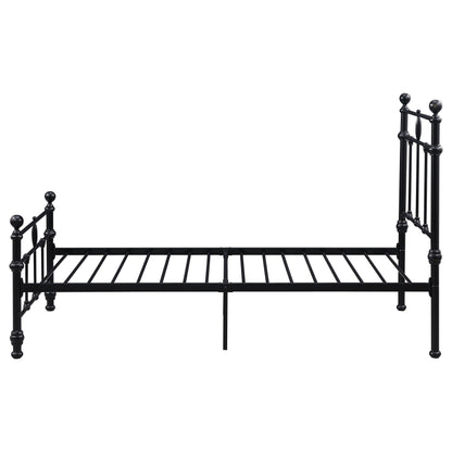Analiese 48-inch Metal Twin Open Frame Bed Matte BlackMatte Black