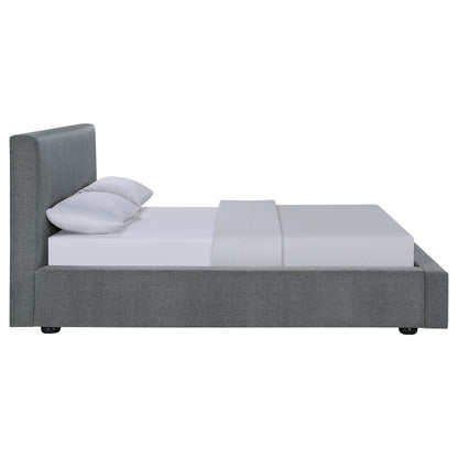 Martina Upholstered Full Panel Bed Graphite