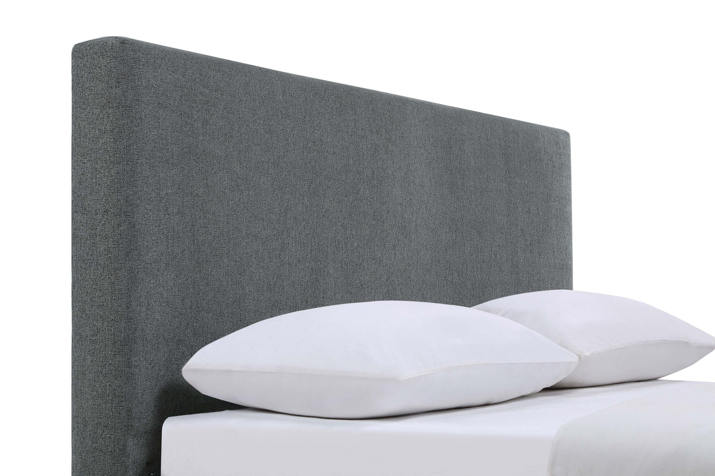 martina upholstered full panel bed graphite